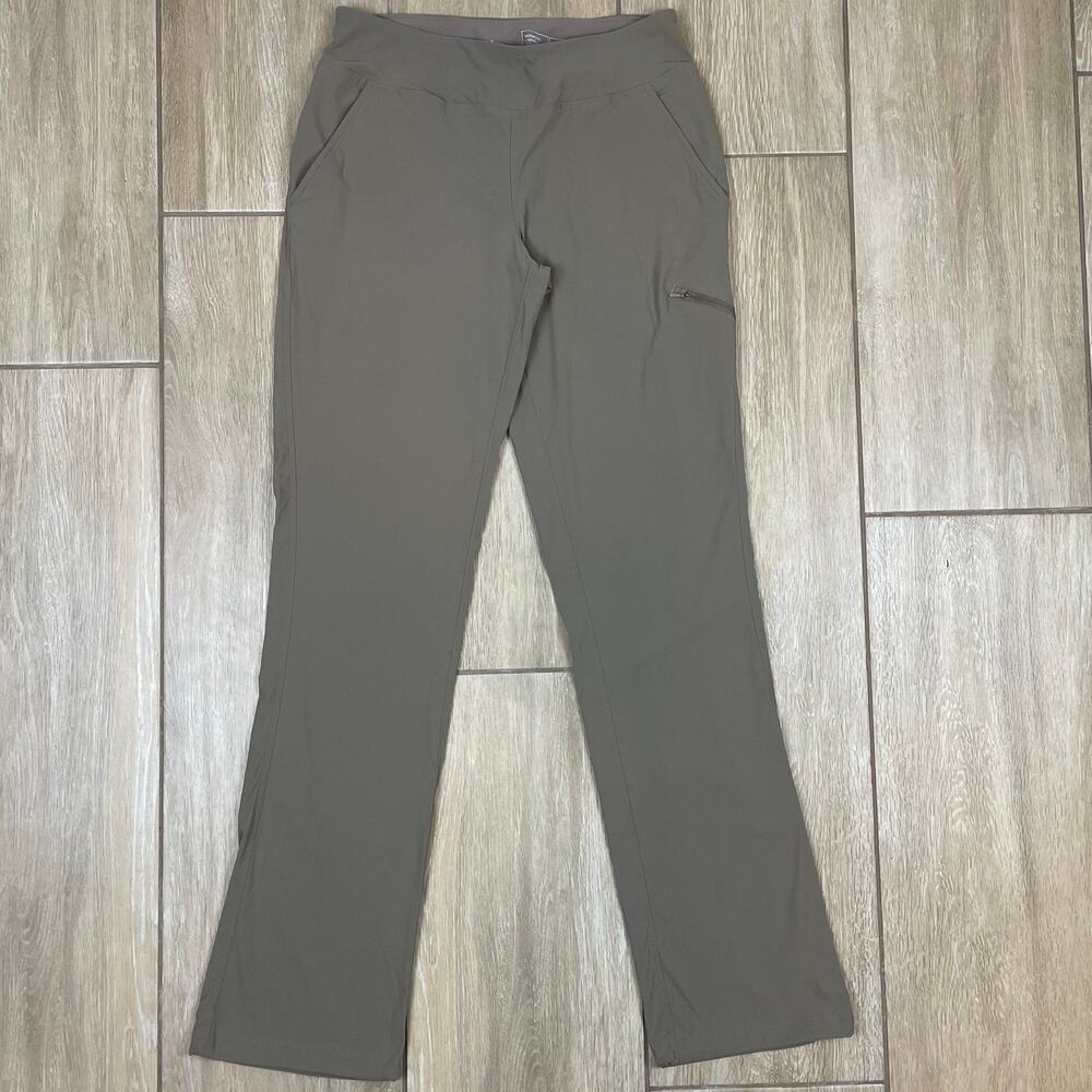Mountain Hardwear Hiking Pants Womens S Gray Stretch Outdoor Trail Trekking
